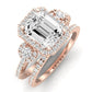 Lunaria Emerald Diamond Bridal Set (Lab Grown Igi Cert) rosegold