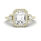 Lunaria Emerald Diamond Bridal Set (Lab Grown Igi Cert) yellowgold