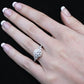 Lunaria Round Diamond Engagement Ring (Lab Grown Igi Cert) whitegold