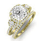 Lunaria Cushion Diamond Bridal Set (Lab Grown Igi Cert) yellowgold