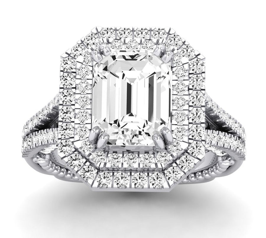 2.00 ct - Lupin - GIA Natural Emerald Diamond Engagement Ring