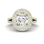 Lupin Oval Diamond Bridal Set (Lab Grown Igi Cert) yellowgold