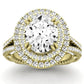 Lupin - GIA Certified Oval Diamond Engagement Ring