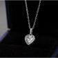 Maci Moissanite Necklace whitegold