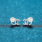 Maggie Diamond & Pearl Earrings whitegold