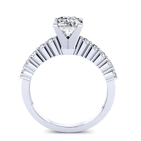 Magnolia Cushion Diamond Bridal Set (Lab Grown Igi Cert) whitegold