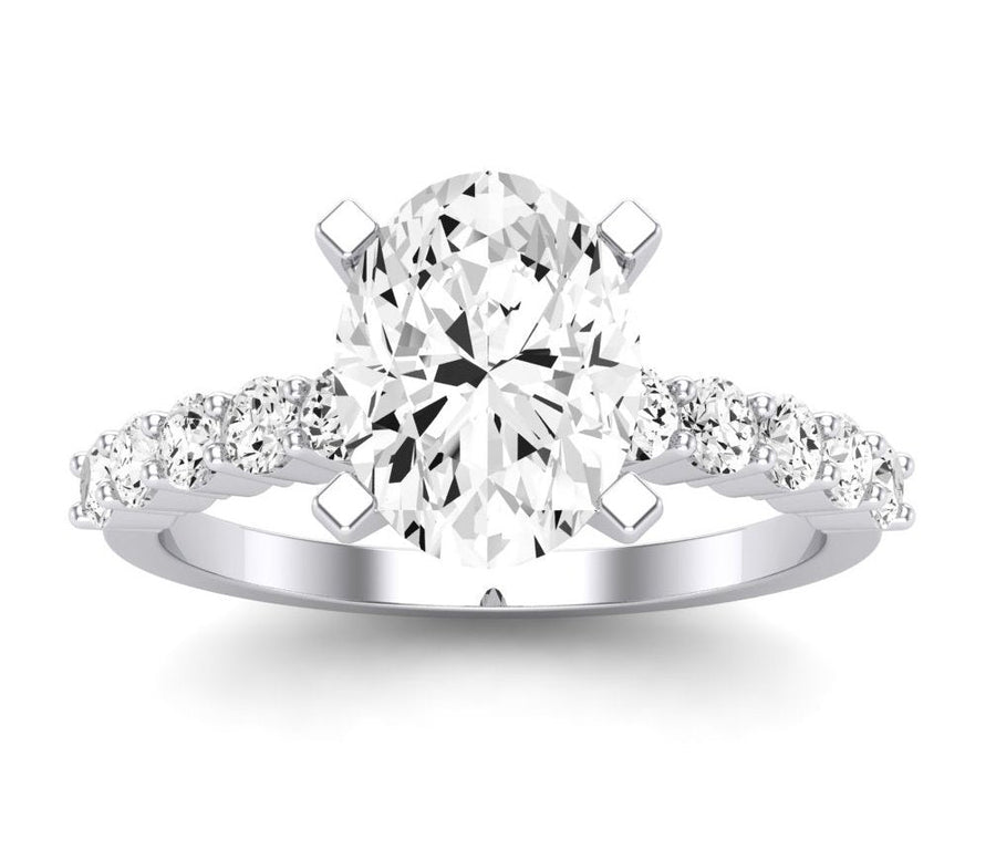 2.00 ct - Magnolia - GIA Natural Oval Diamond Engagement Ring