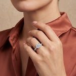 Magnolia - GIA Natural Round Diamond Engagement Ring