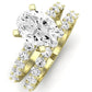 Magnolia Oval Diamond Bridal Set (Lab Grown Igi Cert) yellowgold