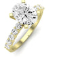 Magnolia Oval Diamond Engagement Ring (Lab Grown Igi Cert) yellowgold