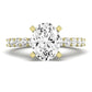 Magnolia Oval Diamond Engagement Ring (Lab Grown Igi Cert) yellowgold