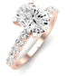 Magnolia Oval Diamond Engagement Ring (Lab Grown Igi Cert) rosegold