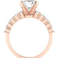 Magnolia Oval Diamond Engagement Ring (Lab Grown Igi Cert) rosegold