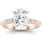 Magnolia Oval Diamond Engagement Ring (Lab Grown Igi Cert) rosegold