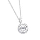 Malani Moissanite Necklace whitegold