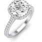 Mallow Cushion Diamond Engagement Ring (Lab Grown Igi Cert) whitegold