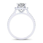 Mallow Cushion Diamond Bridal Set (Lab Grown Igi Cert) whitegold