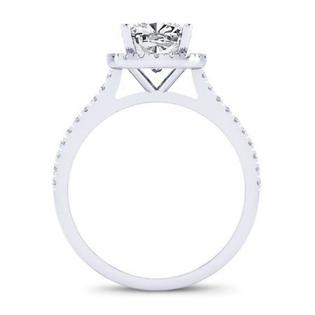 Mallow Cushion Diamond Bridal Set (Lab Grown Igi Cert) whitegold