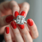 Mallow - Cushion Lab Diamond Engagement Ring (IGI Certified)