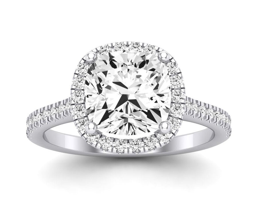 4.00 ct - Mallow - Cushion Lab Diamond Engagement Ring (IGI Certified)
