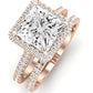 Mallow Diamond Matching Band Only (does Not Include Engagement Ring)   For Ring With Princess Center rosegold