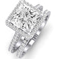 Mallow Diamond Matching Band Only (does Not Include Engagement Ring)   For Ring With Princess Center whitegold