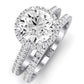 Mallow Diamond Matching Band Only (does Not Include Engagement Ring)   For Ring With Round Center whitegold