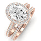 Mallow Oval Diamond Bridal Set (Lab Grown Igi Cert) rosegold