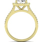 Mallow Oval Diamond Engagement Ring (Lab Grown Igi Cert) yellowgold