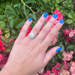 Mallow Round Diamond Engagement Ring (Lab Grown Igi Cert) whitegold