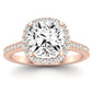 Mallow Cushion Diamond Engagement Ring (Lab Grown Igi Cert) rosegold