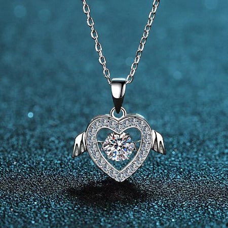 Mariana Moissanite Necklace whitegold