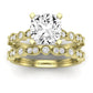 Marigold Diamond Matching Band Only (does Not Include Engagement Ring) For Ring With Cushion Center yellowgold