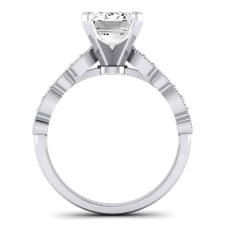 Marigold Emerald Diamond Bridal Set (Lab Grown Igi Cert) whitegold
