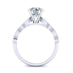 Marigold Round Diamond Bridal Set (Lab Grown Igi Cert) whitegold