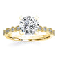 Marigold - GIA Natural Round Diamond Engagement Ring