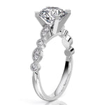 Marigold Round Diamond Engagement Ring (Lab Grown Igi Cert) whitegold