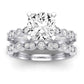 Marigold - GIA Natural Cushion Diamond Bridal Set