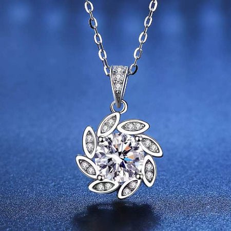 Mavis Diamond Necklace (Clarity Enhanced) whitegold