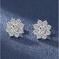 May Round Diamond Stud Earrings (Clarity Enhanced) whitegold