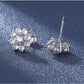 May Round Diamond Stud Earrings (Clarity Enhanced) whitegold