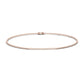 Melanie Bar & Chain Diamond Bracelet (clarity Enhanced) rosegold