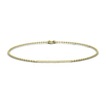 Melanie Bar & Chain Diamond Bracelet (clarity Enhanced) yellowgold
