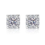 Mia Diamond Earrings (Clarity Enhanced) whitegold