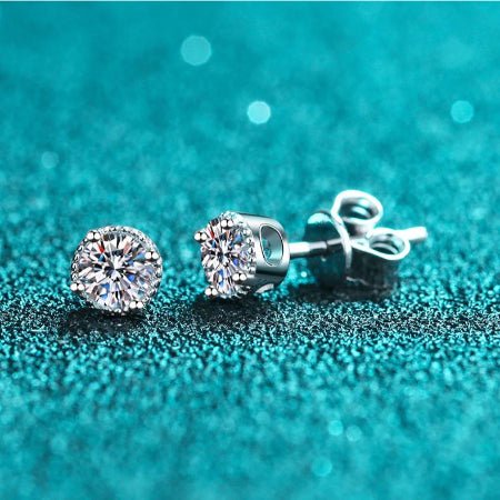 Mila Diamond Earrings whitegold