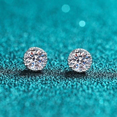 Mila Diamond Earrings whitegold