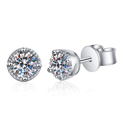 Mila Diamond Earrings whitegold