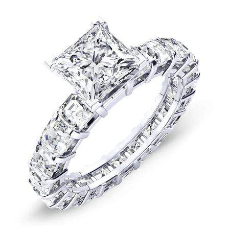 2.00 ct - Mimosa - GIA Natural Princess Diamond Engagement Ring