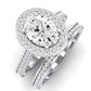 Buttercup Moissanite Matching Band Only (does Not Include Engagement Ring)  For Ring With Oval Center whitegold