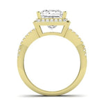 Moonflower Princess Diamond Bridal Set (Lab Grown Igi Cert) yellowgold